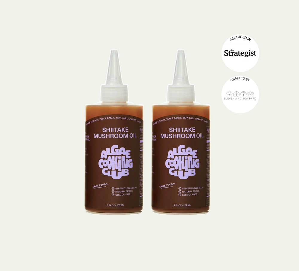 Algae Cooking Oil Mushroom