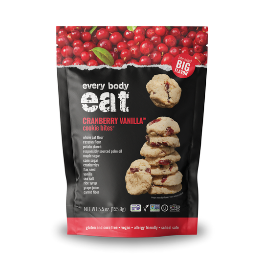 1.1oz Single Serve Cranberry Vanilla Cookie bites