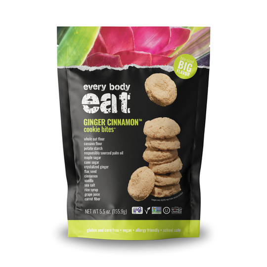 1.1oz Single Serve Ginger Cinnamon Cookie bites