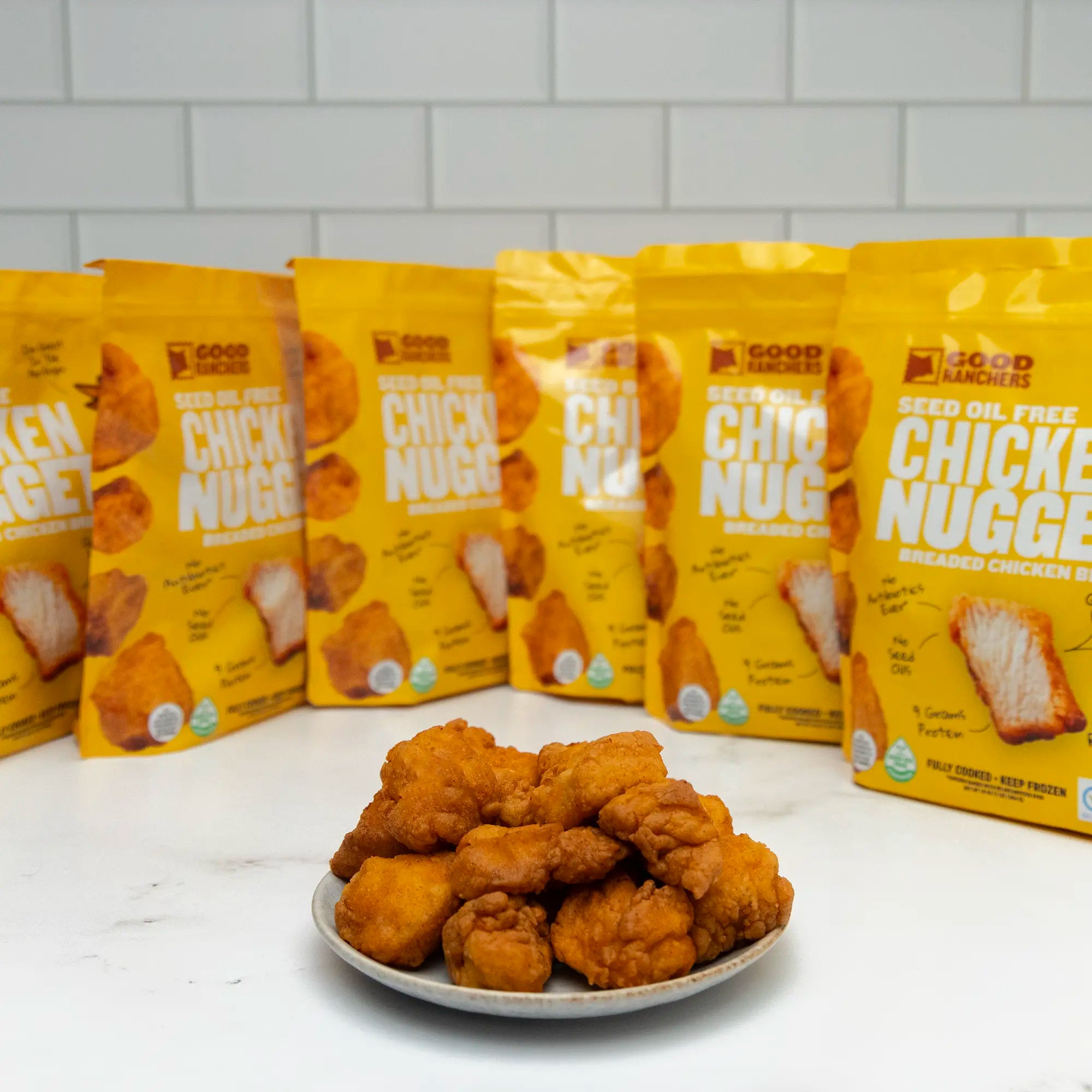 Diced Boneless Skinless Breast Breaded with Gluten Free Flour "Chicken Nuggets"
