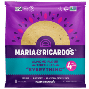 MR 6" Grain Free Almond & Everything Tortillas