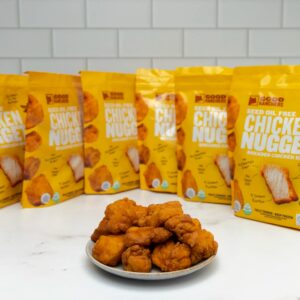 Diced Boneless Skinless Breast Breaded with Gluten Free Flour "Chicken Nuggets"