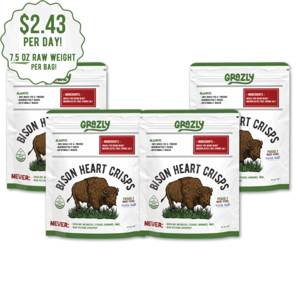Bison Heart Crisps