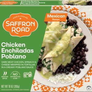 CHICKEN ENCHILADAS POBLANO