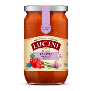 Lucini Organic Roasted Garlic Sauce