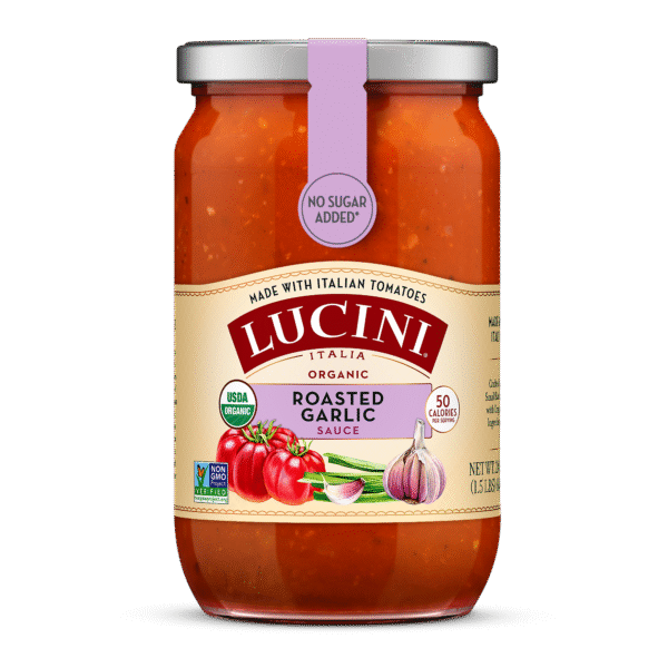Lucini Organic Roasted Garlic Sauce