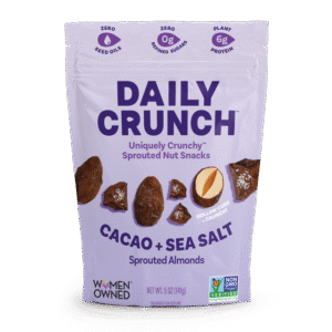Cacao + Sea Salt Dusted Sprouted Almonds