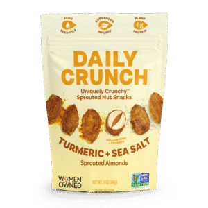 Turmeric + Sea Salt Sprouted Almonds