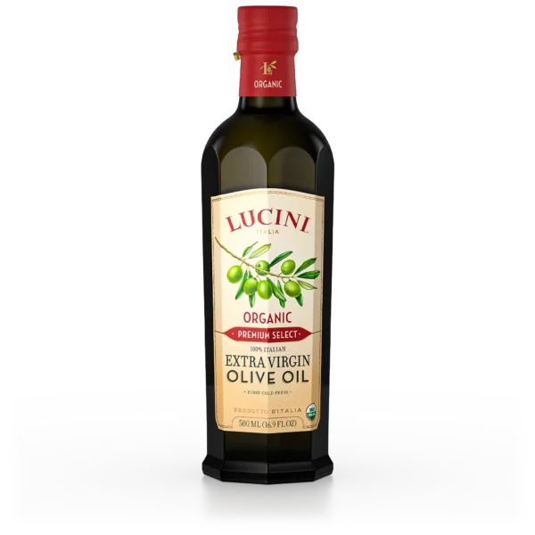 Lucini Organic Premium Select EVOO 6/500mL cs